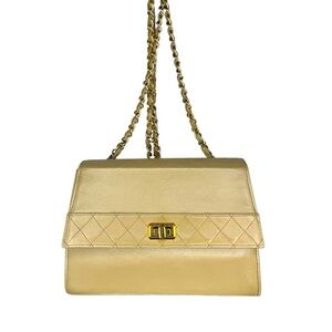 Rare Vintage Chanel Trapezoid Bag